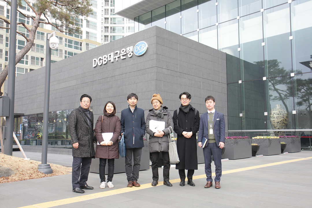 월간 SPACE지 특집기사 게재를 위한 현장답사 (대구은행 제2본점, 삼양 디스커버리센터) 3